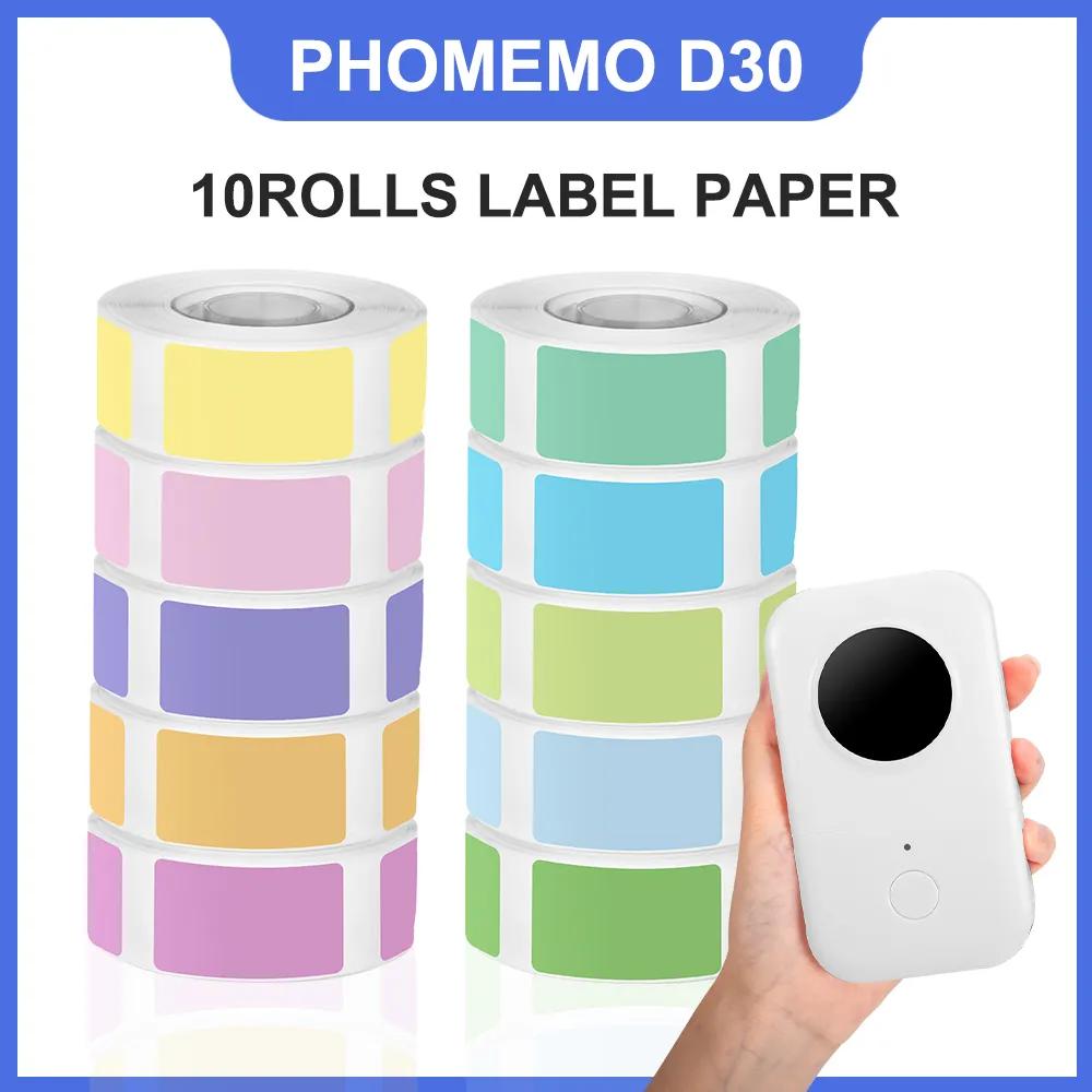 Phomemo D30 ̴ Ҷ  , ޴  μ  ۸Ͽ,    